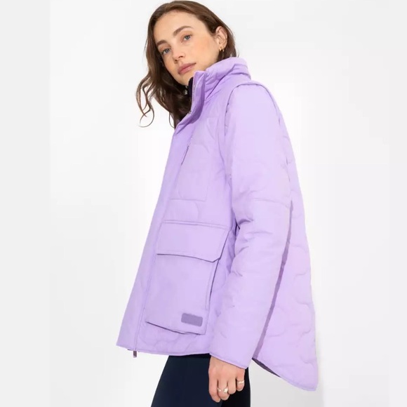 Halfdays Ski Set Davis Convertible Jacket Emma Soft Shell Pant Lilac Purple - Picture 3 of 10